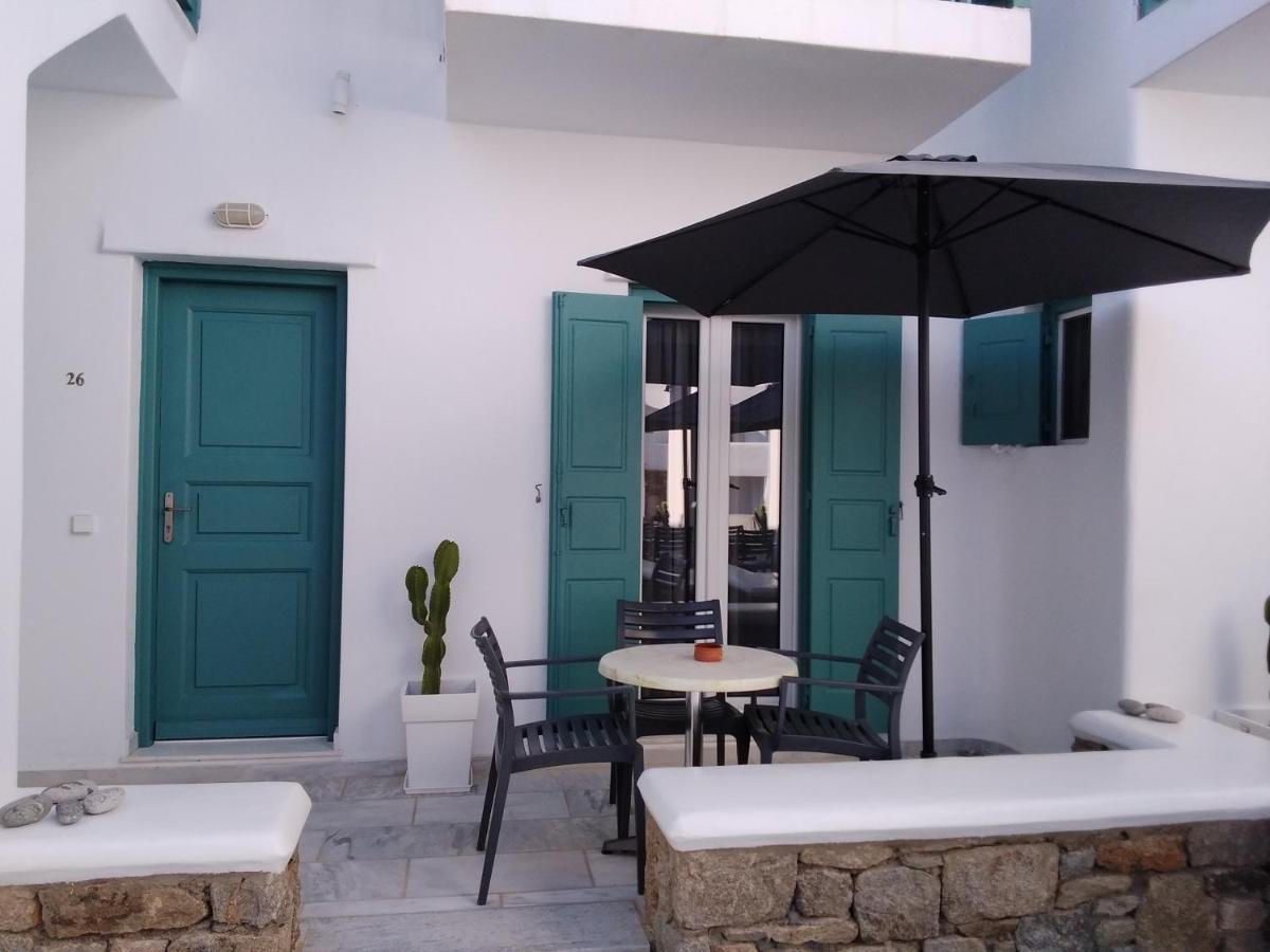 Celeste Apartments Ornos  Dış mekan fotoğraf