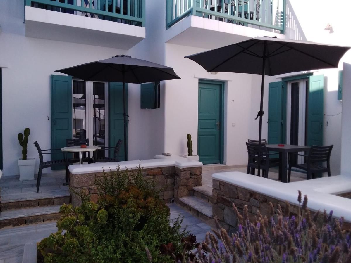 Celeste Apartments Ornos  Dış mekan fotoğraf