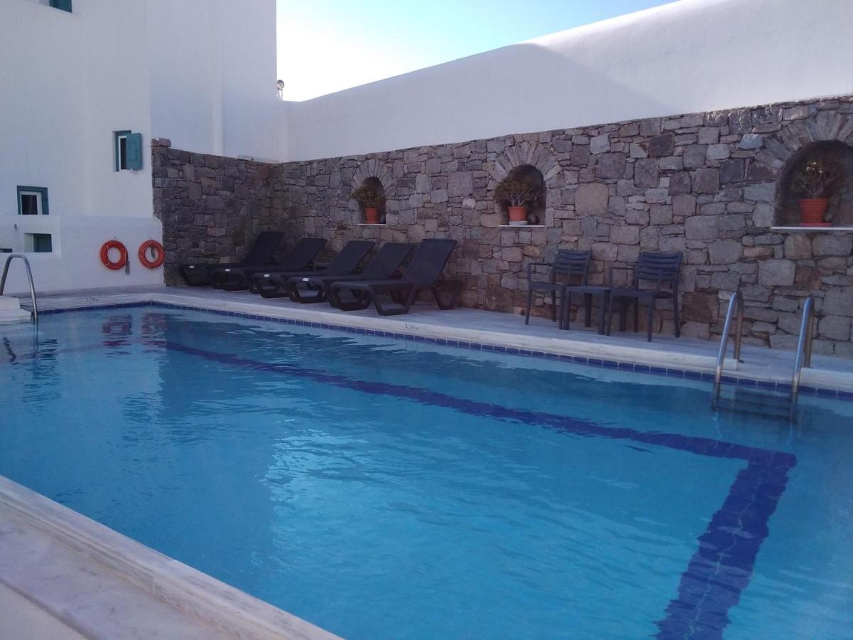 Celeste Apartments Ornos  Dış mekan fotoğraf