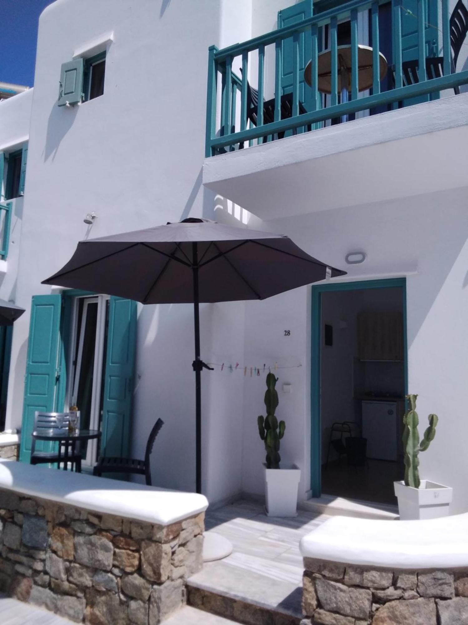Celeste Apartments Ornos  Dış mekan fotoğraf