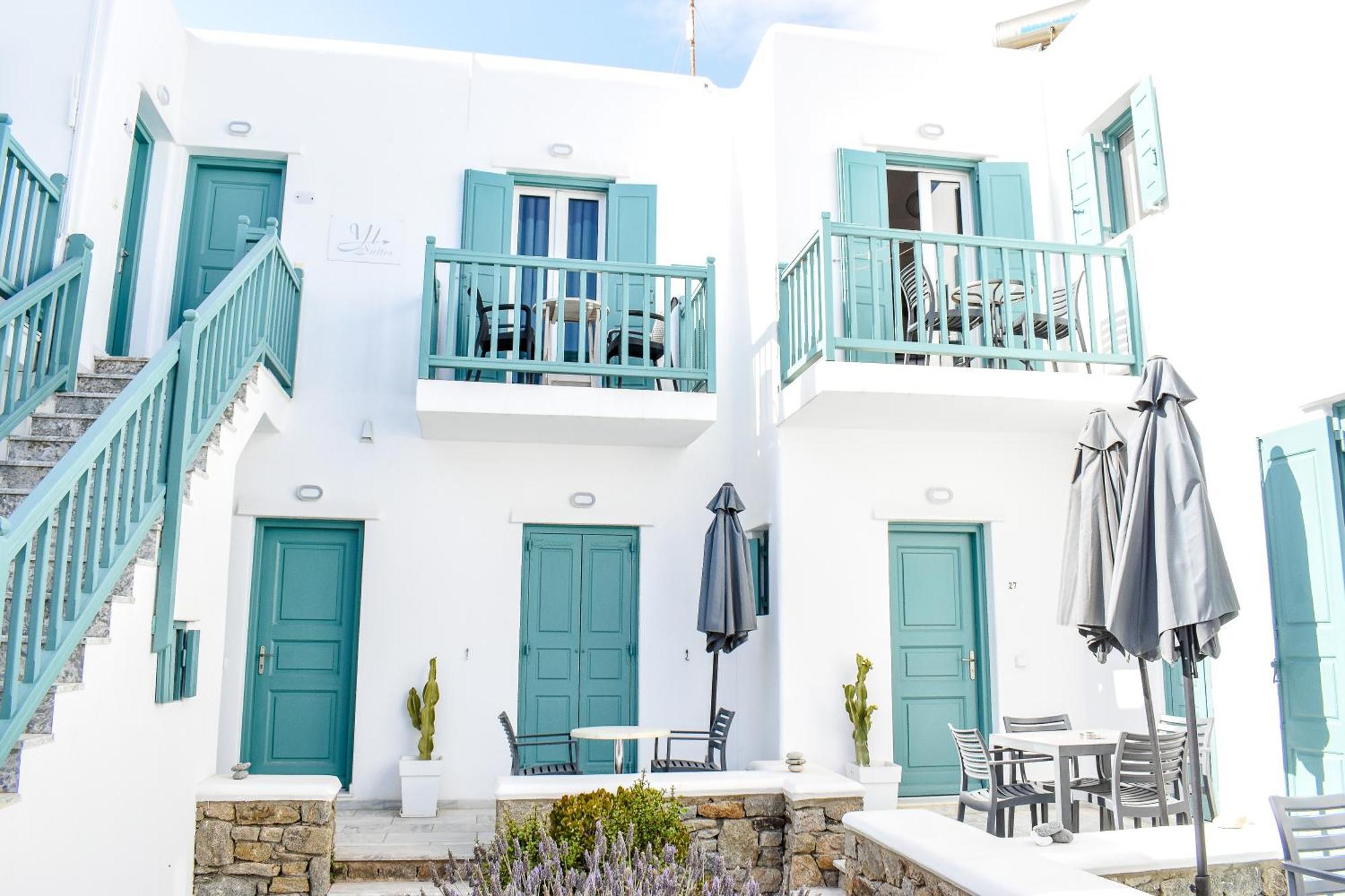 Celeste Apartments Ornos  Dış mekan fotoğraf
