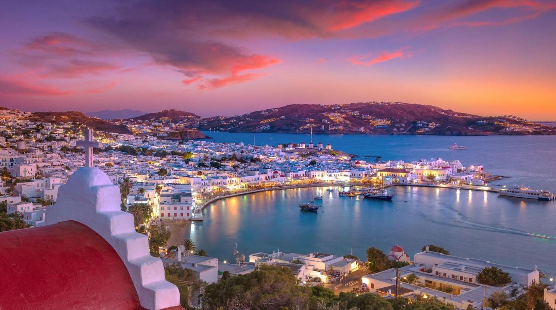 Celeste Apartments Ornos  Dış mekan fotoğraf